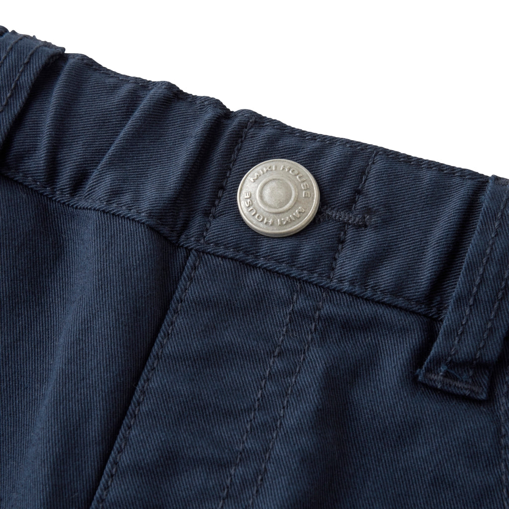 PANTALON BLEU MARINE MOTIFS BURLINGTON