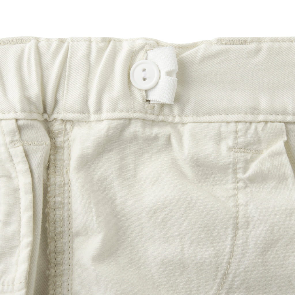 PANTALON BLANC MOTIF BURLINGTON