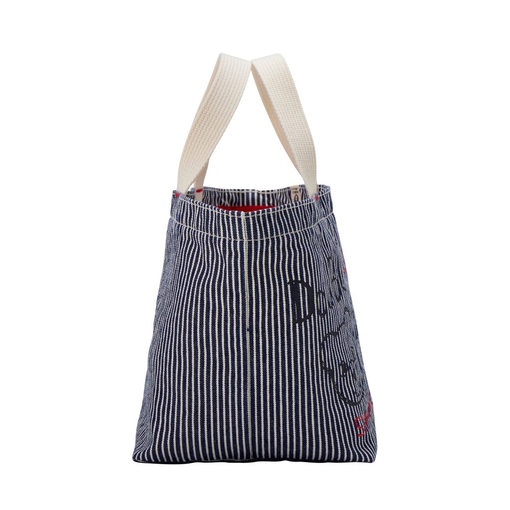 MINI TOTE BAG BLEU DOUBLE B