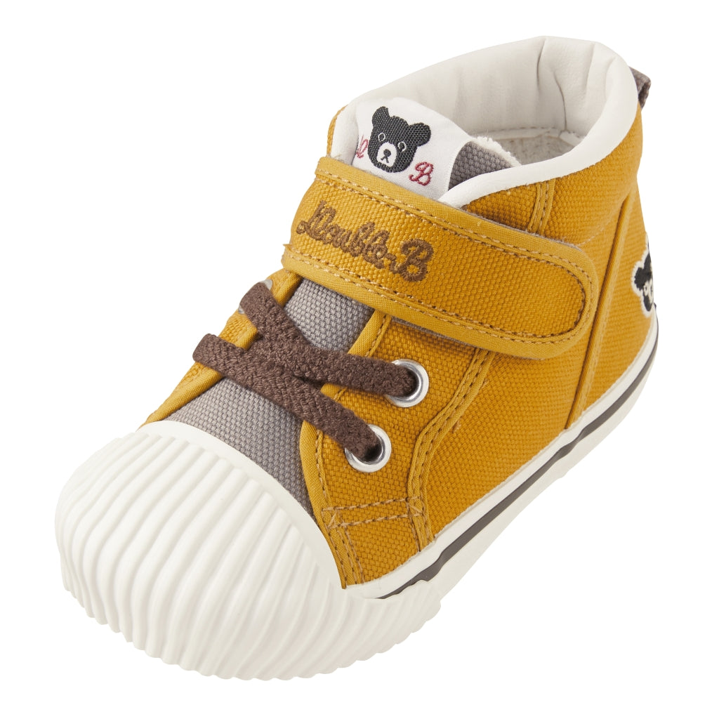 DOUBLE B MUSTARD BABY SHOES MIKI HOUSE