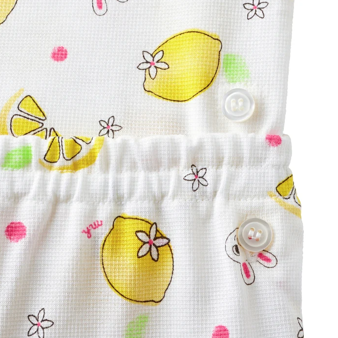 PYJAMA USAKO MOTIFS CITRONS